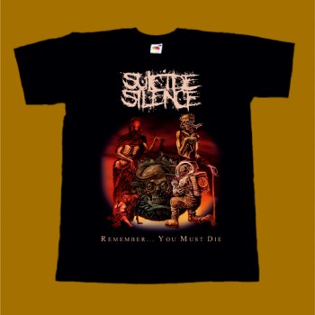SUICIDE SILENCE T-SHIRT - REMEMBER YOU MUST DIE