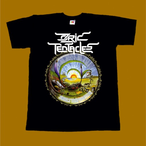 OZRIC TENTACLES T-SHIRT - SWIRLY TERMINATION