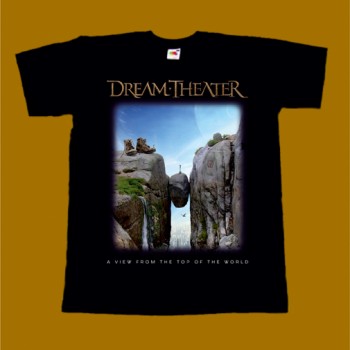 DREAM THEATER T-SHIRT - A VIEW FROM THE TOP OF THE WORLD
