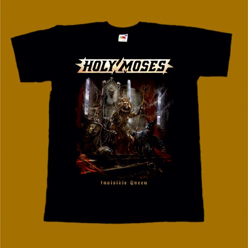 HOLY MOSES T-SHIRT - INVISIBLE QUEEN