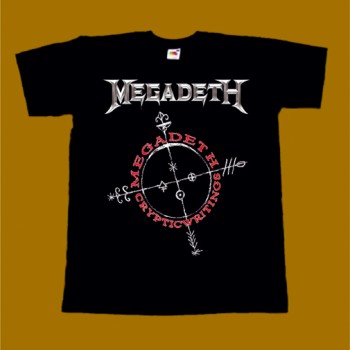 MEGADETH T-SHIRT - CRYPTIC WRITINGS