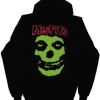 THE MISFITS HOODED TOP - LOGO