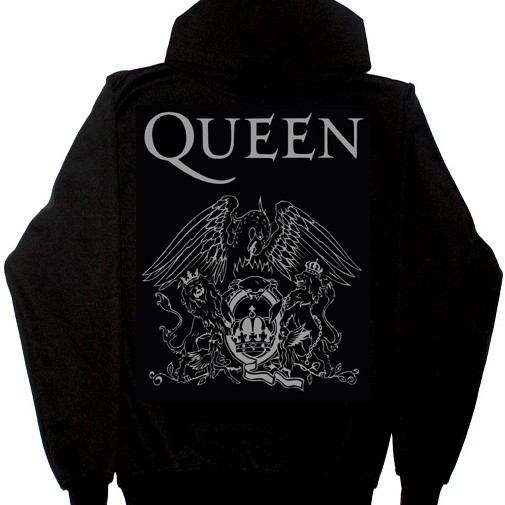 QUEEN HOODED TOP - LOGO