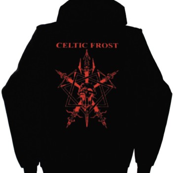 CELTIC FROST HOODED TOP - LOGO