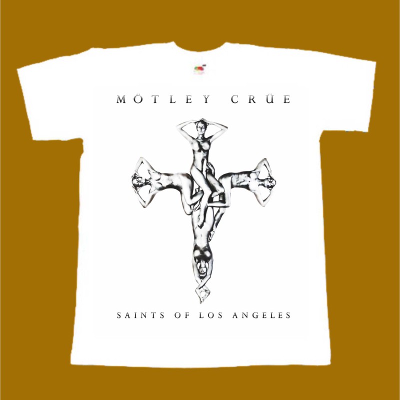 MOTLEY CRUE T-SHIRT - SAINTS OF LOS ANGELES