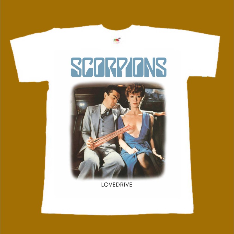 SCORPIONS T-SHIRT - LOVEDRIVE
