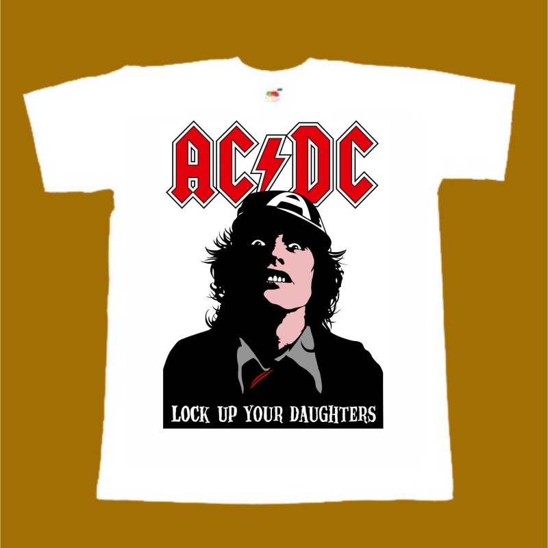 AC / DC T-SHIRT - LOCK UP YOUR DAUGHTERS