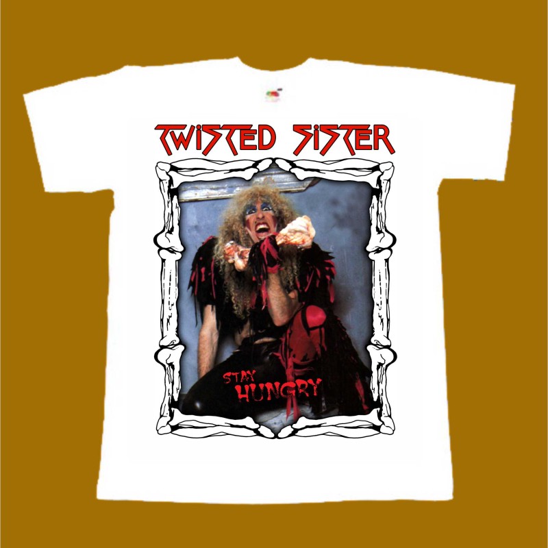 TWISTED SISTER T-SHIRT - STAY HUNGRY