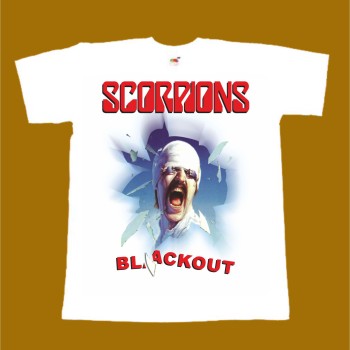 SCORPIONS T-SHIRT - BLACKOUT