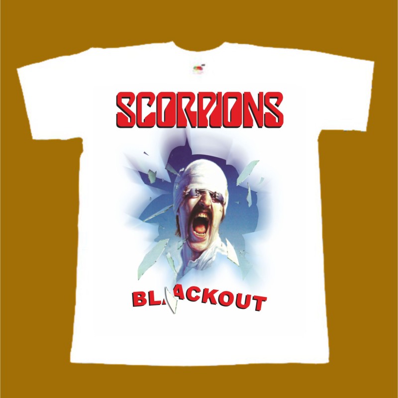 SCORPIONS T-SHIRT - BLACKOUT