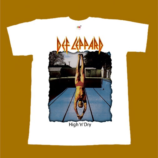 DEF LEPPARD T-SHIRT - HIGH N DRY