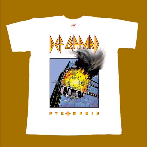DEF LEPPARD T-SHIRT - PYROMANIA