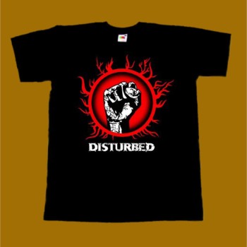 DISTURBED T-SHIRT - POWER