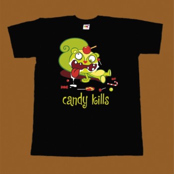 HAPPY TREE FRIENDS T-SHIRT - CANDY KILLS