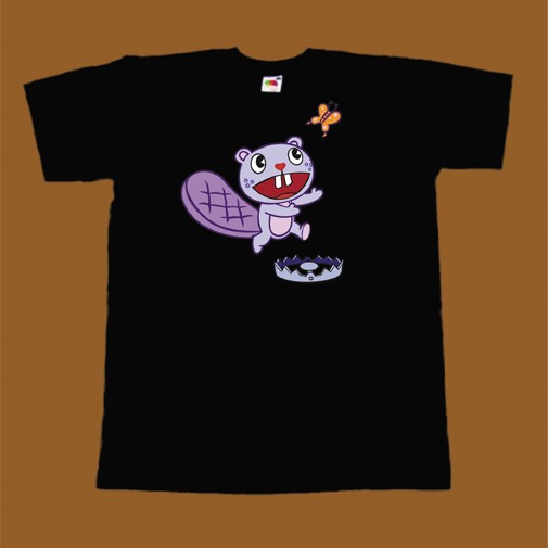 HAPPY TREE FRIENDS T-SHIRT - TRAP