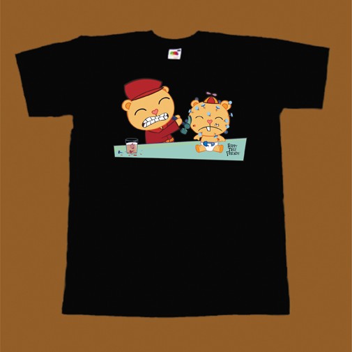 HAPPY TREE FRIENDS T-SHIRT - PINS