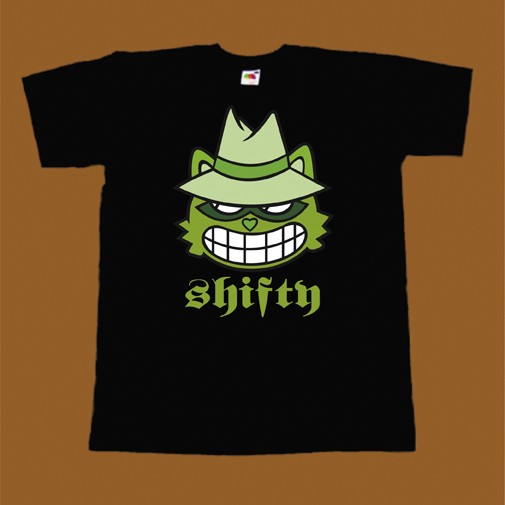 HAPPY TREE FRIENDS T-SHIRT - SHIFTY