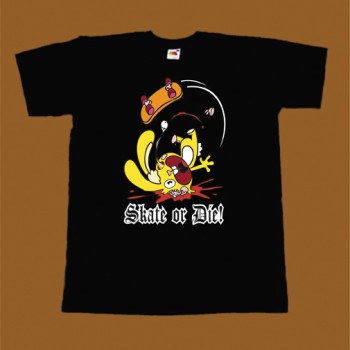 HAPPY TREE FRIENDS T-SHIRT - SKATE OR DIE