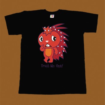 HAPPY TREE FRIENDS T-SHIRT - TRUST NO ONE