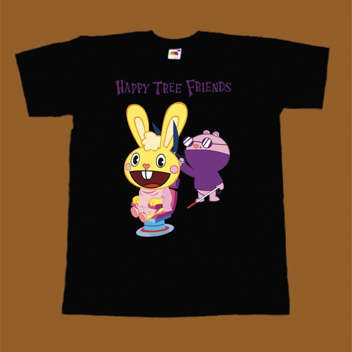 HAPPY TREE FRIENDS T-SHIRT - BARBER