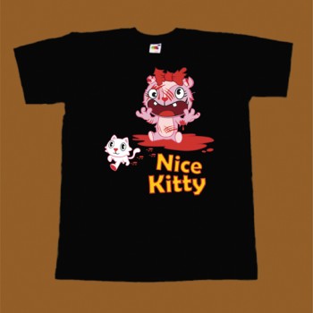 HAPPY TREE FRIENDS T-SHIRT - NICE KITTY