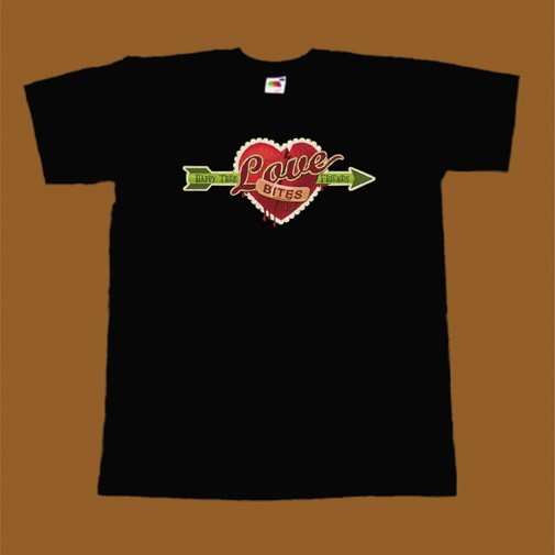 HAPPY TREE FRIENDS T-SHIRT - LOVE BITES