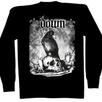 DOWN LONG SLEEVE T-SHIRT - CROWL