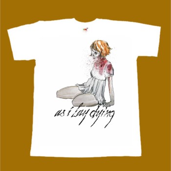 AS I LAY DYING T-SHIRT - BLOODY DOLL