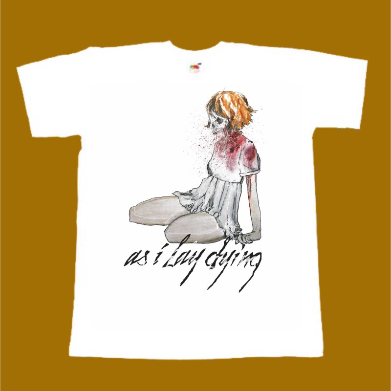 AS I LAY DYING T-SHIRT - BLOODY DOLL