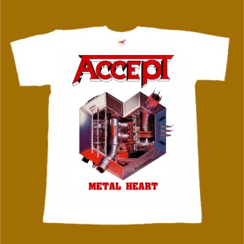 ACCEPT T-SHIRT - METAL HEART
