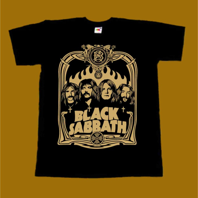 BLACK SABBATH T-SHIRT - BS BAND
