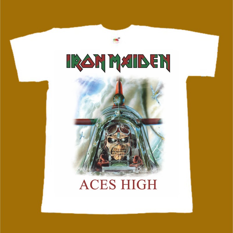 IRON MAIDEN T-SHIRT - ACES HIGH