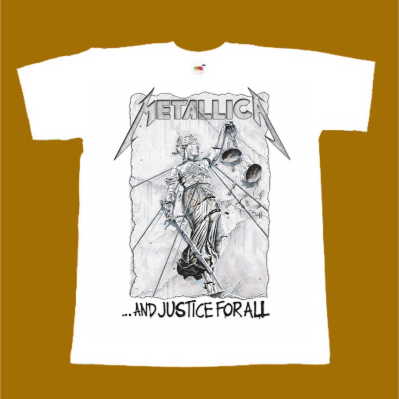 METALLICA T-SHIRT - AND JUSTICE FOR ALL