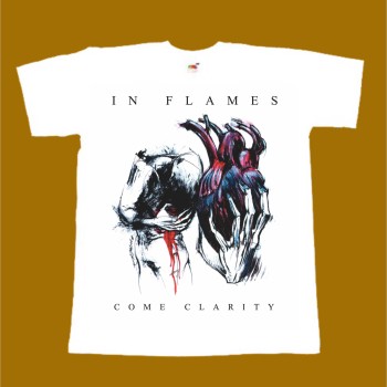 IN FLAMES T-SHIRT - COME CLARITY