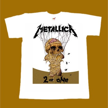 METALLICA T-SHIRT - 2 OF ONE