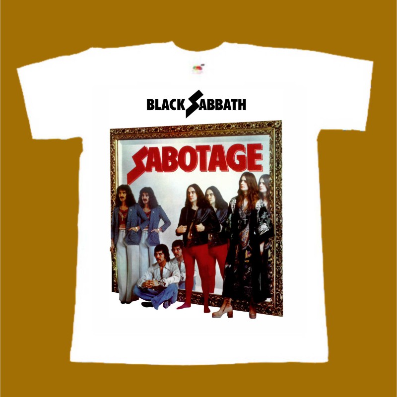 BLACK SABBATH T-SHIRT - SABOTAGE