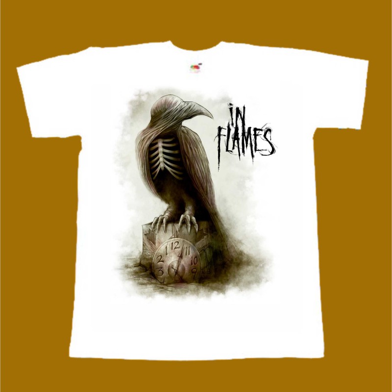 IN FLAMES T-SHIRT - SOUNDS OF A PLAYGROUND FADING