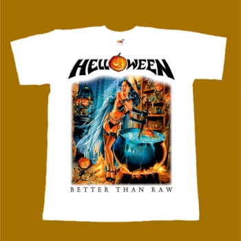 HELLOWEEN T-SHIRT - BETTER THAN RAW