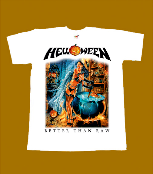 HELLOWEEN T-SHIRT - BETTER THAN RAW