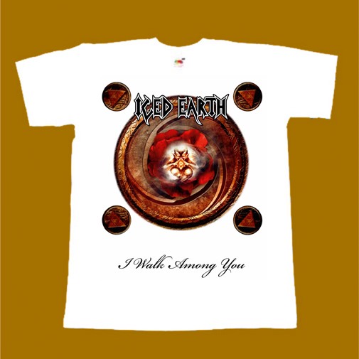 ICED EARTH T-SHIRT - I WALK AMONG YOU