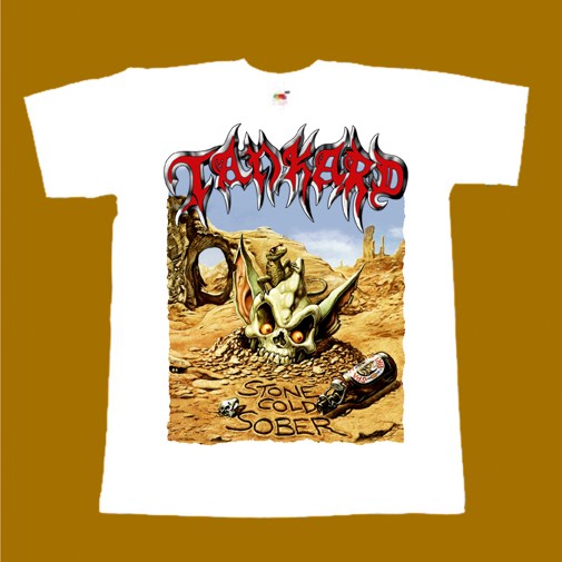 TANKARD T-SHIRT - STONE COLD SOBER