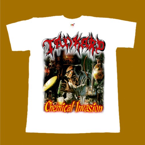 TANKARD T-SHIRT - CHEMICAL INVASION