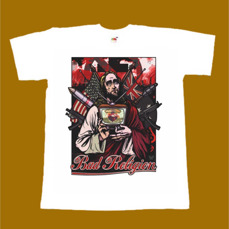 BAD RELIGION T-SHIRT - JESUS WAR