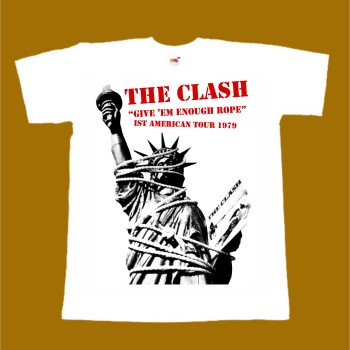 THE CLASH T-SHIRT - AMERICAN TOUR 1979