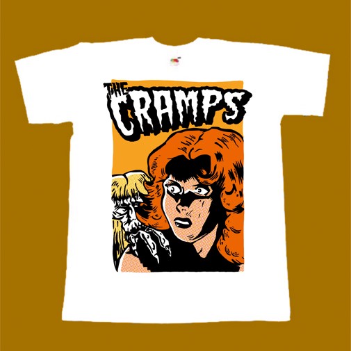 THE CRAMPS T-SHIRT - LIVE IN BERLIN