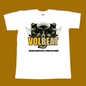 VOLBEAT T-SHIRT - GUITAR GANGSTERS & CADILLAC BLOOD