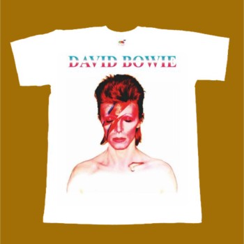 DAVID BOWIE T-SHIRT - ALADDIN SANE