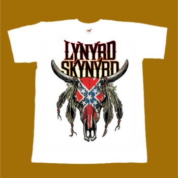 LYNYRD SKYNYRD T-SHIRT - GOAT SKULL