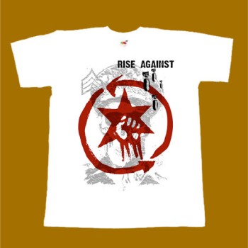 RISE AGAINST T-SHIRT - LOGO 2