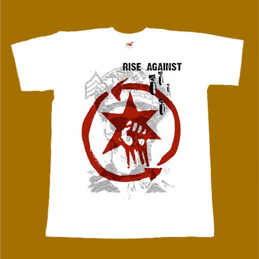 RISE AGAINST T-SHIRT - LOGO 2